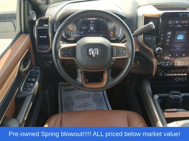 Used 2023 Bright White Clearcoat Ram Limited Longhorn image 39