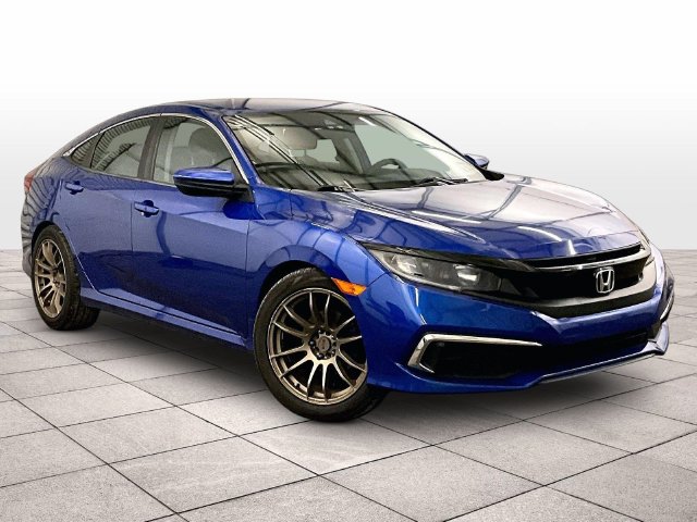 2019 Honda Civic LX Blue at Bob Ruth Ford