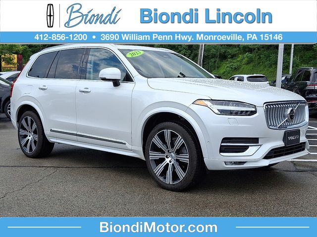 Crystal White Metallic 2023 Volvo XC90 SUV / Crossover All-Wheel Drive Automatic