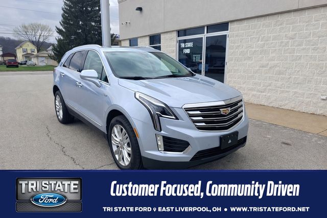 Silver Moonlight Metallic 2017 Cadillac XT5 Premium Luxury AWD SUV / Crossover Four-Wheel Drive 8-Speed Automatic