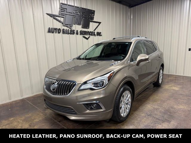 Bronze Alloy Metallic 2017 Buick Envision Essence FWD SUV / Crossover Front-Wheel Drive 6-Speed Automatic
