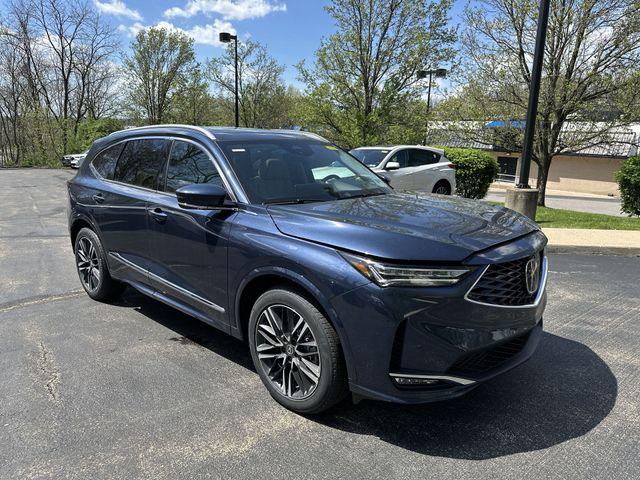 2026 Acura MDX Advance Package Blue at Spitzer Acura