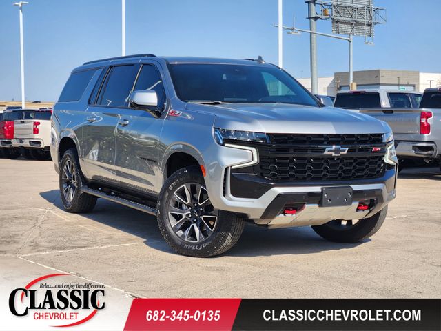 Sterling Gray Metallic 2023 Chevrolet Suburban SUV / Crossover Four-Wheel Drive