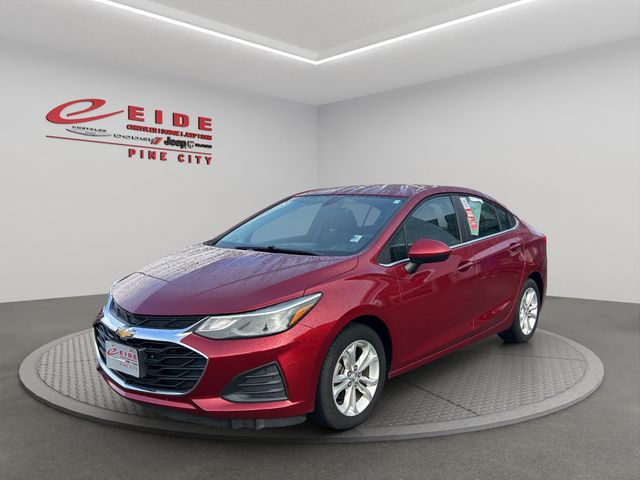 Cajun Red Tintcoat 2019 Chevrolet Cruze Sedan Front-Wheel Drive 6-Speed Automatic