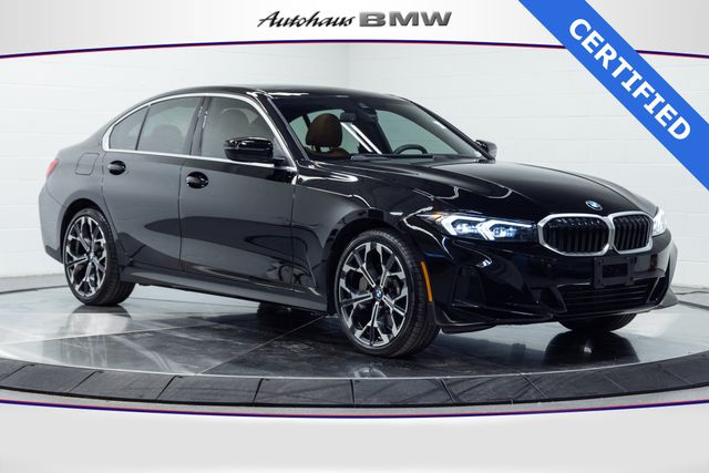 Jet Black 2025 BMW 3 Series Sedan All-Wheel Drive 8-Speed Automatic
