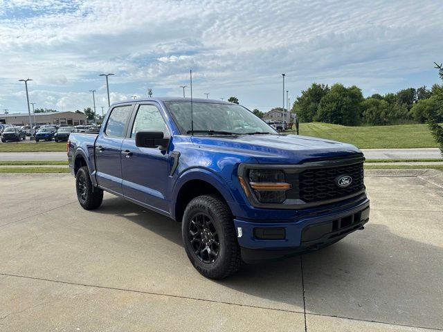 Blue 2026 Ford F-150 Pickup Truck Four-Wheel Drive Automatic