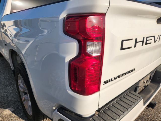 2022 Chevrolet Silverado 1500 Custom White at Classic Elite Chevrolet Hwy 6
