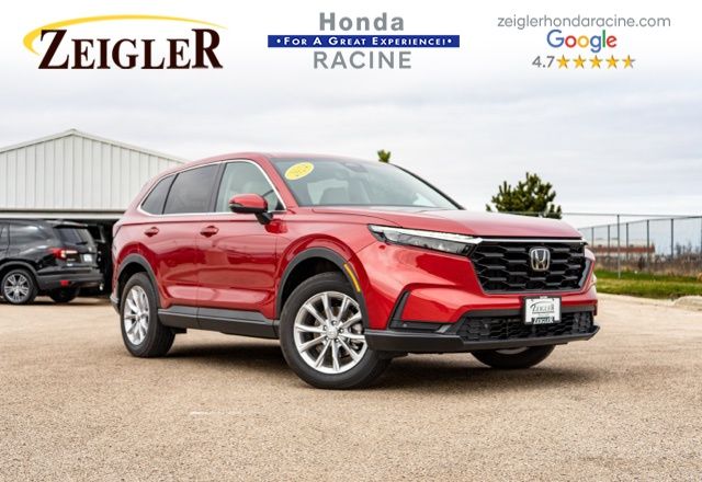 Radiant Red Metallic 2024 Honda CR-V EX-L AWD SUV / Crossover All-Wheel Drive Continuously Variable Transmission