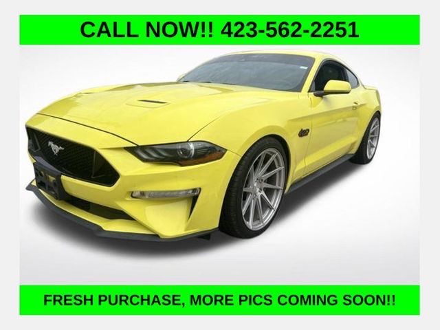 Grabber Yellow 2021 Ford Mustang Coupe Rear-Wheel Drive Automatic