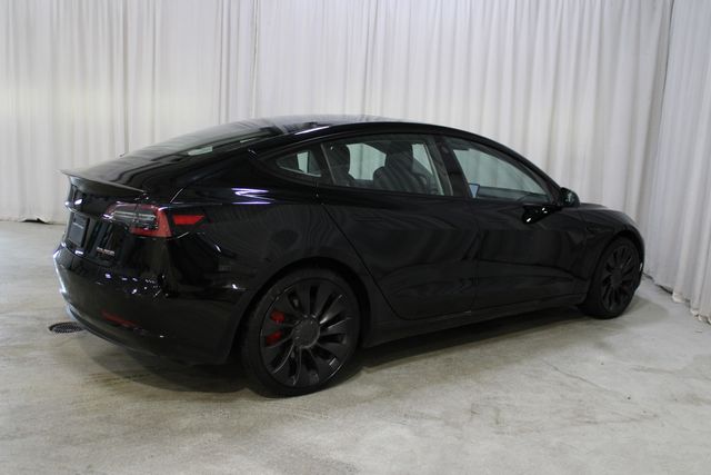 Used 2022 Black Tesla Performance image 35