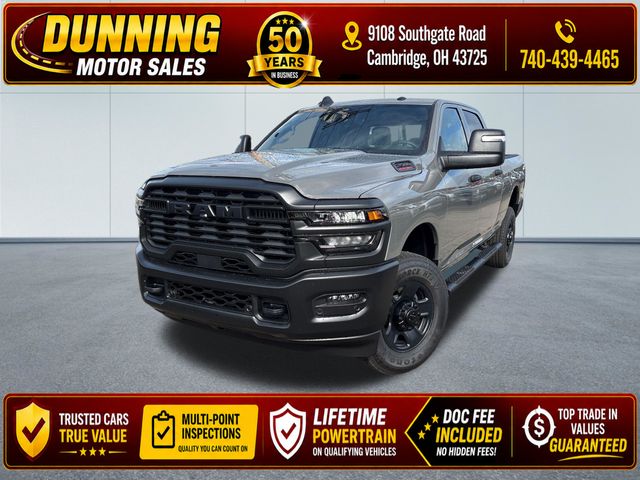Ceramic Gray Clearcoat 2026 RAM 2500 Pickup Truck Four-Wheel Drive 8-Speed Automatic