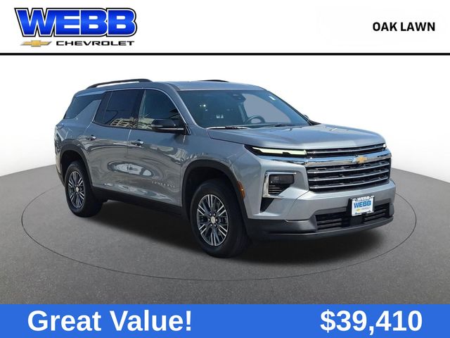 Sterling Gray Metallic 2026 Chevrolet Traverse SUV / Crossover Four-Wheel Drive 8-Speed Automatic
