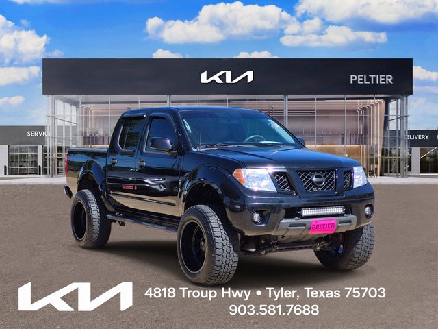 Gray (Magnetic Black Pearl) 2020 Nissan Frontier Pickup Truck Four-Wheel Drive 9-Speed Automatic