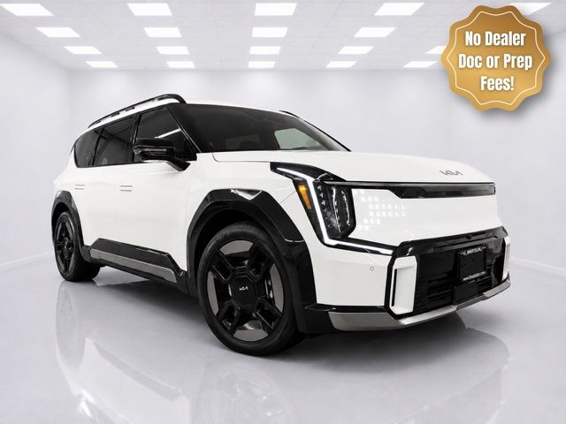 Snow White Pearl 2024 Kia EV9 SUV / Crossover All-Wheel Drive 1-Speed Automatic