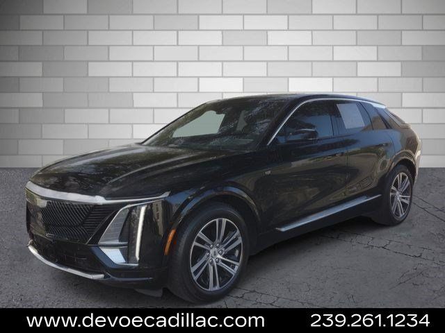 Black Metallic 2024 Cadillac LYRIQ SUV / Crossover Rear-Wheel Drive 1-Speed Automatic