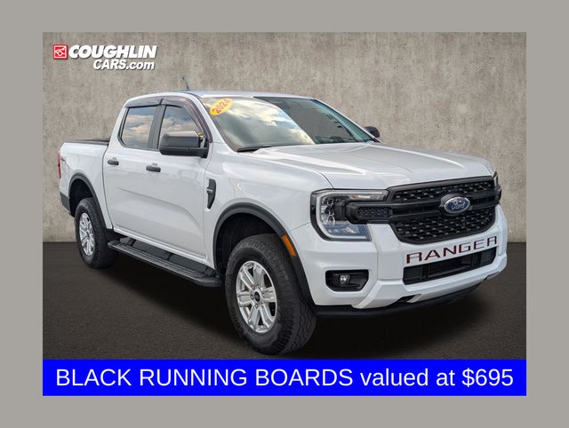 Oxford White 2024 Ford Ranger Pickup Truck Four-Wheel Drive Automatic