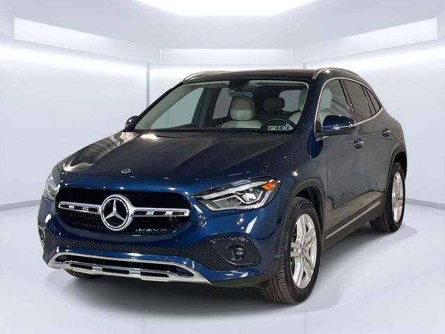 Denim Blue Metallic 2021 Mercedes-Benz GLA 250 FWD SUV / Crossover Front-Wheel Drive 8-Speed Dual Clutch