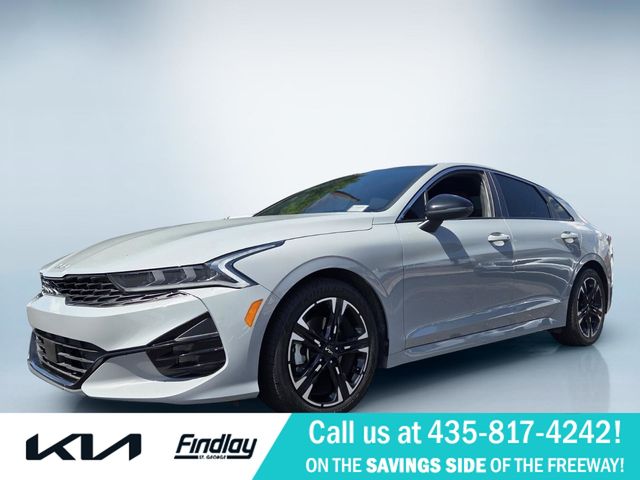 Wolf Gray 2023 Kia K5 GT-Line FWD Sedan Front-Wheel Drive 8-Speed Automatic