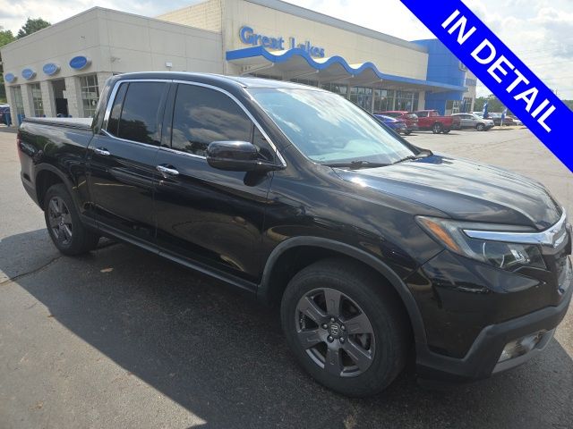 Crystal Black Pearl 2020 Honda Ridgeline Pickup Truck All-Wheel Drive 9-Speed Automatic