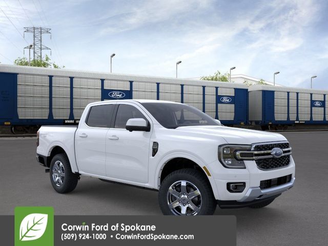 Oxford White 2026 Ford Ranger Lariat SuperCrew 4WD Pickup Truck Four-Wheel Drive Automatic