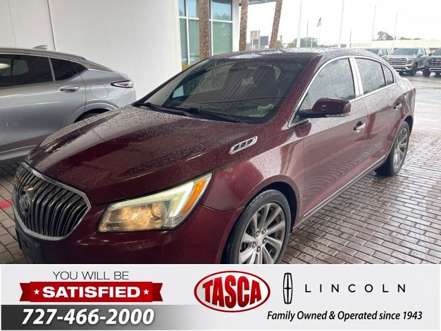 Deep Garnet Metallic 2016 Buick LaCrosse Sedan Front-Wheel Drive 6-Speed Automatic Overdrive