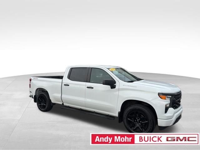 Summit White 2023 Chevrolet Silverado 1500 Pickup Truck Four-Wheel Drive 8-Speed Automatic