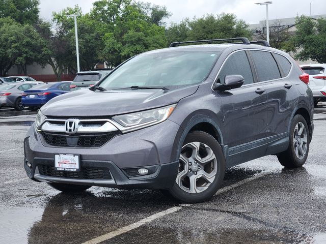 Gray (Modern Steel Metallic) 2019 Honda CR-V EX FWD SUV / Crossover Front-Wheel Drive Continuously Variable Transmission