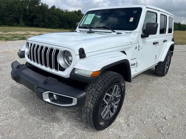 Bright White Clearcoat 2024 Jeep Wrangler SUV / Crossover Four-Wheel Drive 8-Speed Automatic