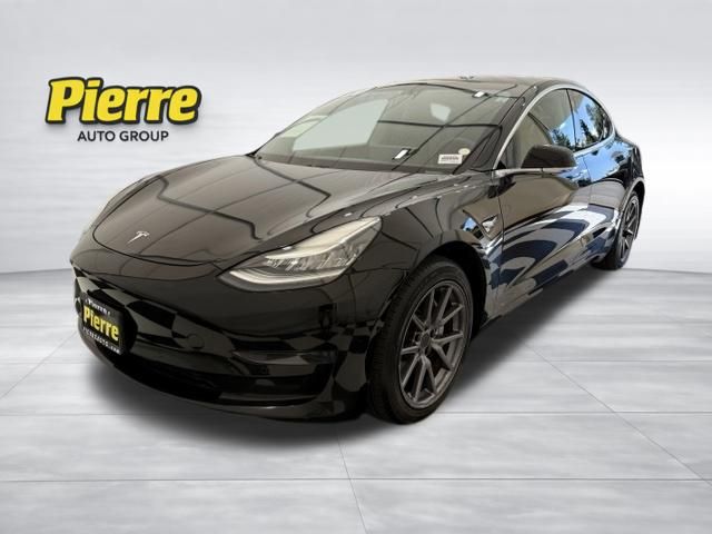 Solid Black 2020 Tesla Model 3 Sedan Rear-Wheel Drive 1-Speed Automatic