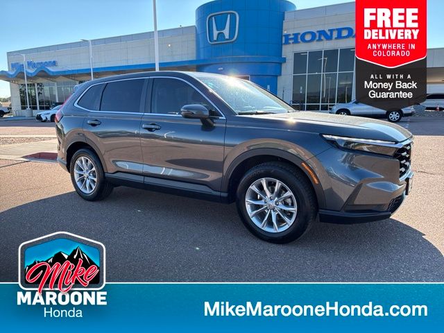 Meteorite Gray Metallic 2025 Honda CR-V SUV / Crossover All-Wheel Drive Continuously Variable Transmission