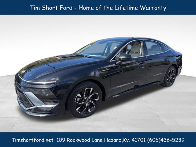 Abyss Black 2025 Hyundai Sonata SEL FWD Sedan Front-Wheel Drive 8-Speed Automatic