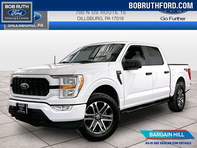Oxford White 2022 Ford F-150 XL SuperCrew 4WD Pickup Truck Four-Wheel Drive Automatic
