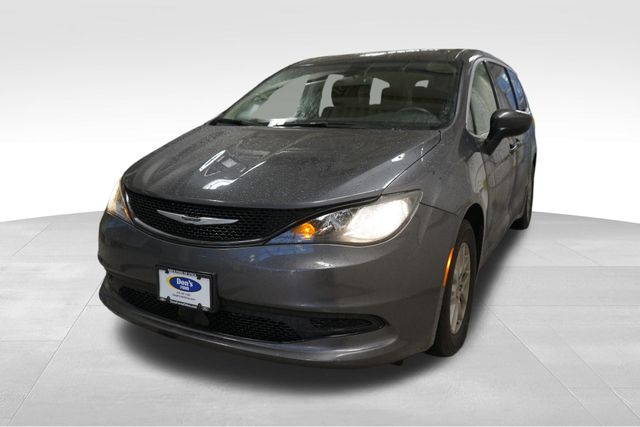 Gray (Granite Crystal Metallic Clearcoat) 2022 Chrysler Voyager LX FWD Minivan Front-Wheel Drive 9-Speed Automatic