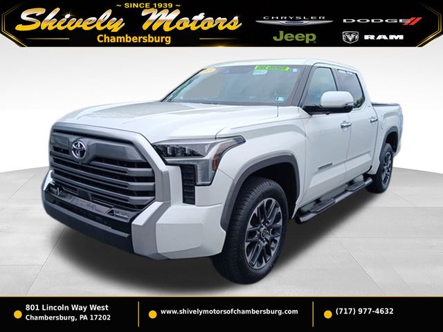 Pearl 2023 Toyota Tundra Pickup Truck Four-Wheel Drive Automatic