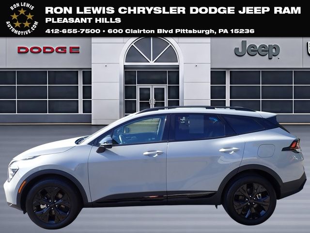 Wolf Gray 2025 Kia Sportage SUV / Crossover All-Wheel Drive 8-Speed Automatic