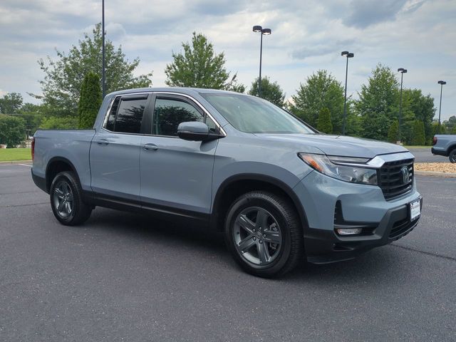 Gray 2023 Honda Ridgeline Pickup Truck All-Wheel Drive 9-Speed Automatic