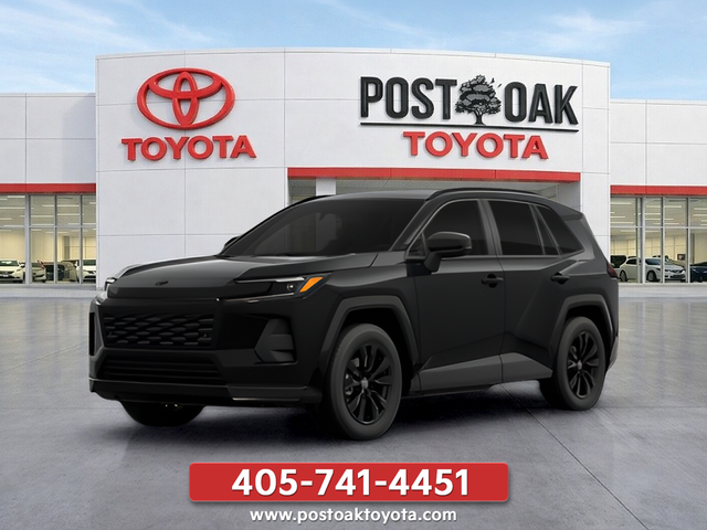 Midnight Black Metallic 2026 Toyota RAV4 SUV / Crossover Front-Wheel Drive Continuously Variable Transmission