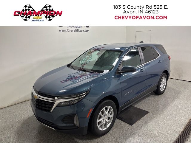 Lakeshore Blue Metallic 2024 Chevrolet Equinox LT FWD with 1LT SUV / Crossover Front-Wheel Drive 6-Speed Automatic Overdrive