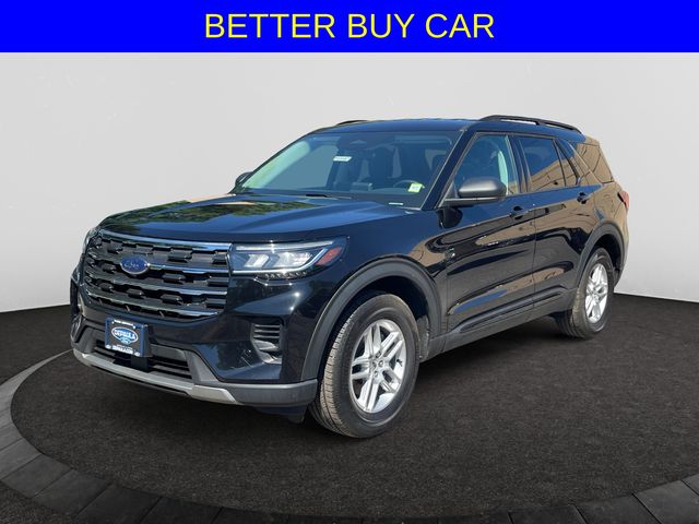 Black Metallic 2026 Ford Explorer SUV / Crossover All-Wheel Drive Automatic