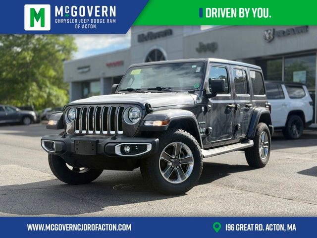 Gray (Granite Crystal Metallic Clearcoat) 2021 Jeep Wrangler SUV / Crossover Four-Wheel Drive 8-Speed Automatic