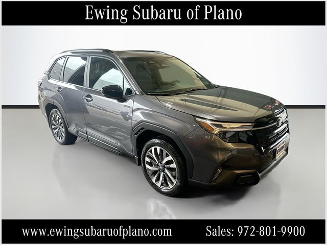Gray Metallic 2026 Subaru Forester Hybrid Touring AWD SUV / Crossover All-Wheel Drive Continuously Variable Transmission