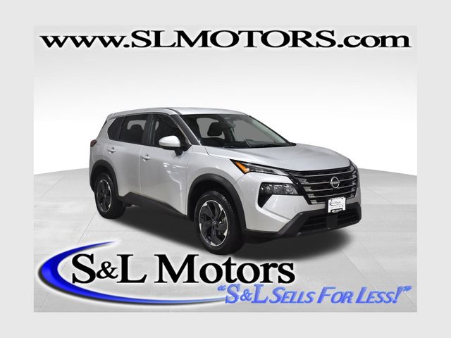 Brilliant Silver Metallic 2025 Nissan Rogue SUV / Crossover All-Wheel Drive Continuously Variable Transmission