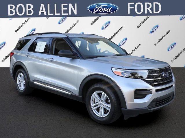 Used 2021 Ford Explorer XLT with VIN 1FMSK8DH1MGB15149 for sale in Kansas City