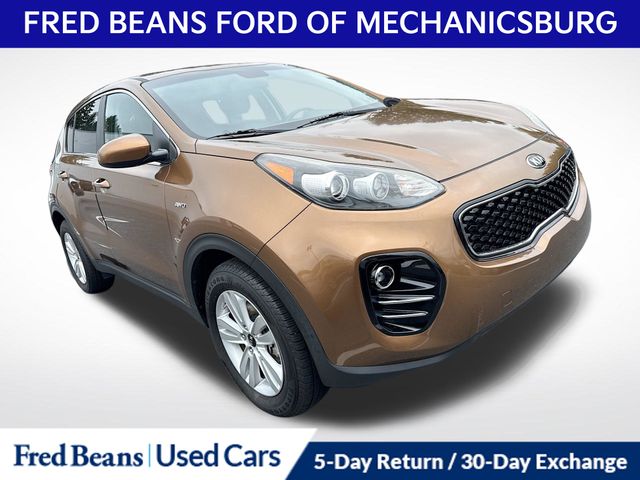 Red (Burnished Copper) 2017 Kia Sportage SUV / Crossover All-Wheel Drive 6-Speed Automatic