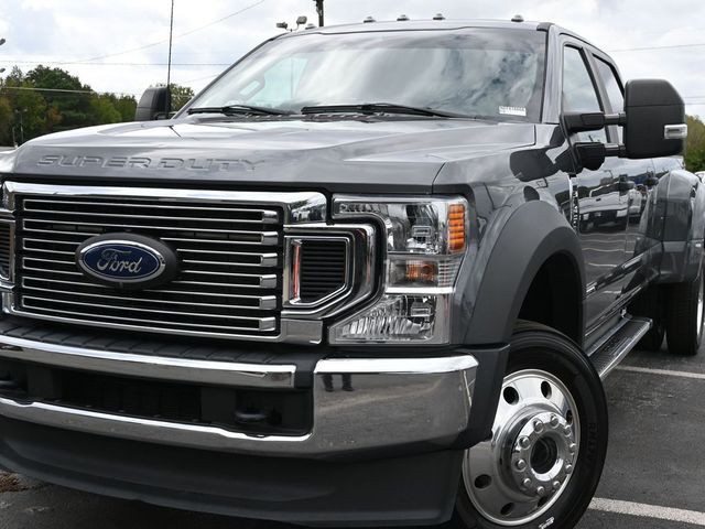Gray Metallic 2022 Ford F-450 Super Duty XL Crew Cab LB DRW 4WD Pickup Truck Four-Wheel Drive Automatic