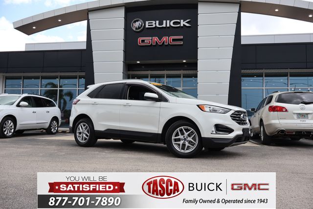 White Metallic 2021 Ford Edge SUV / Crossover All-Wheel Drive 8-Speed Automatic