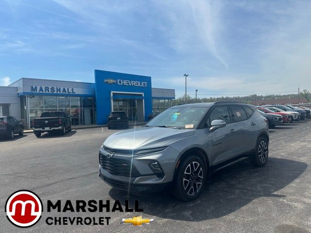 Sterling Gray Metallic 2024 Chevrolet Blazer RS FWD SUV / Crossover Front-Wheel Drive 9-Speed Automatic Overdrive