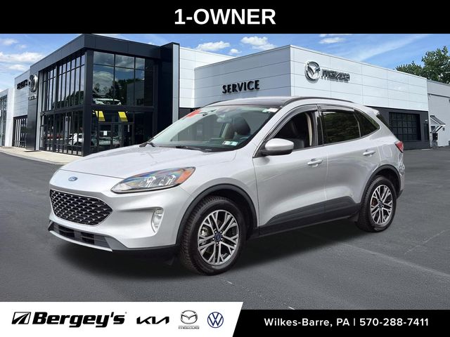 Ingot Silver 2020 Ford Escape SUV / Crossover All-Wheel Drive 8-Speed Automatic