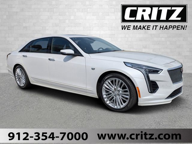 Crystal White Tricoat 2019 Cadillac CT6 3.0TT Sport AWD Sedan All-Wheel Drive Automatic