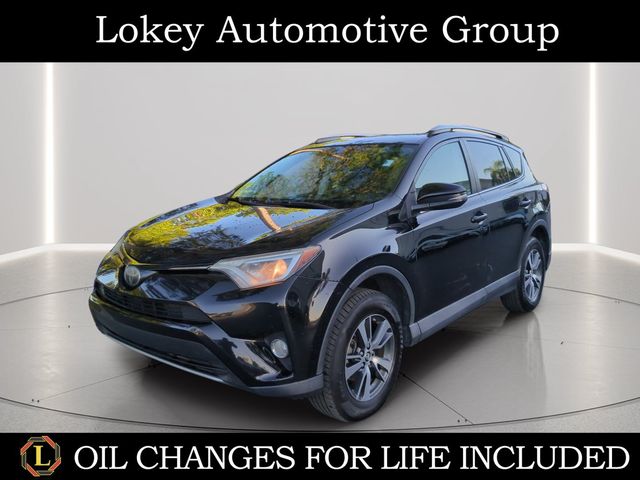 Black 2018 Toyota RAV4 SUV / Crossover Front-Wheel Drive 6-Speed Automatic